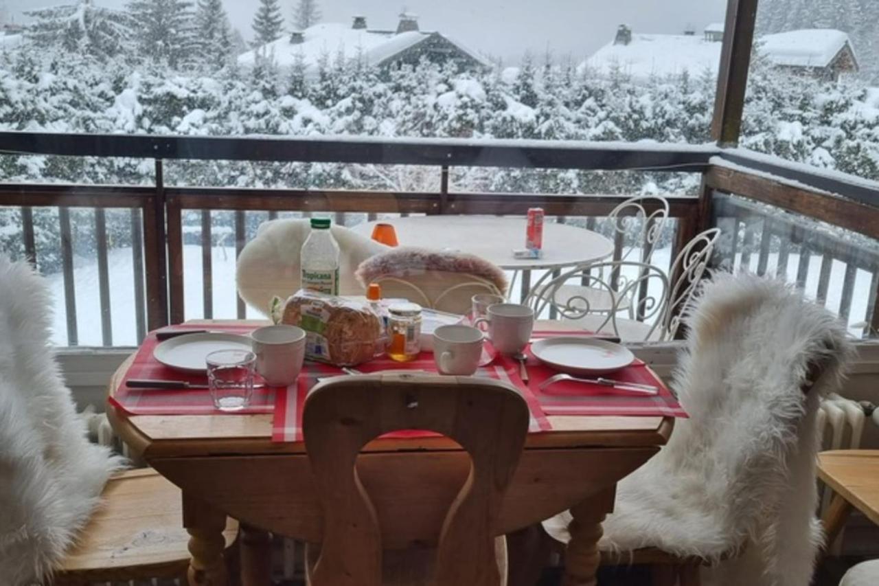 Charming Apt With Swimming Pool In Argentiere Chamonix ภายนอก รูปภาพ