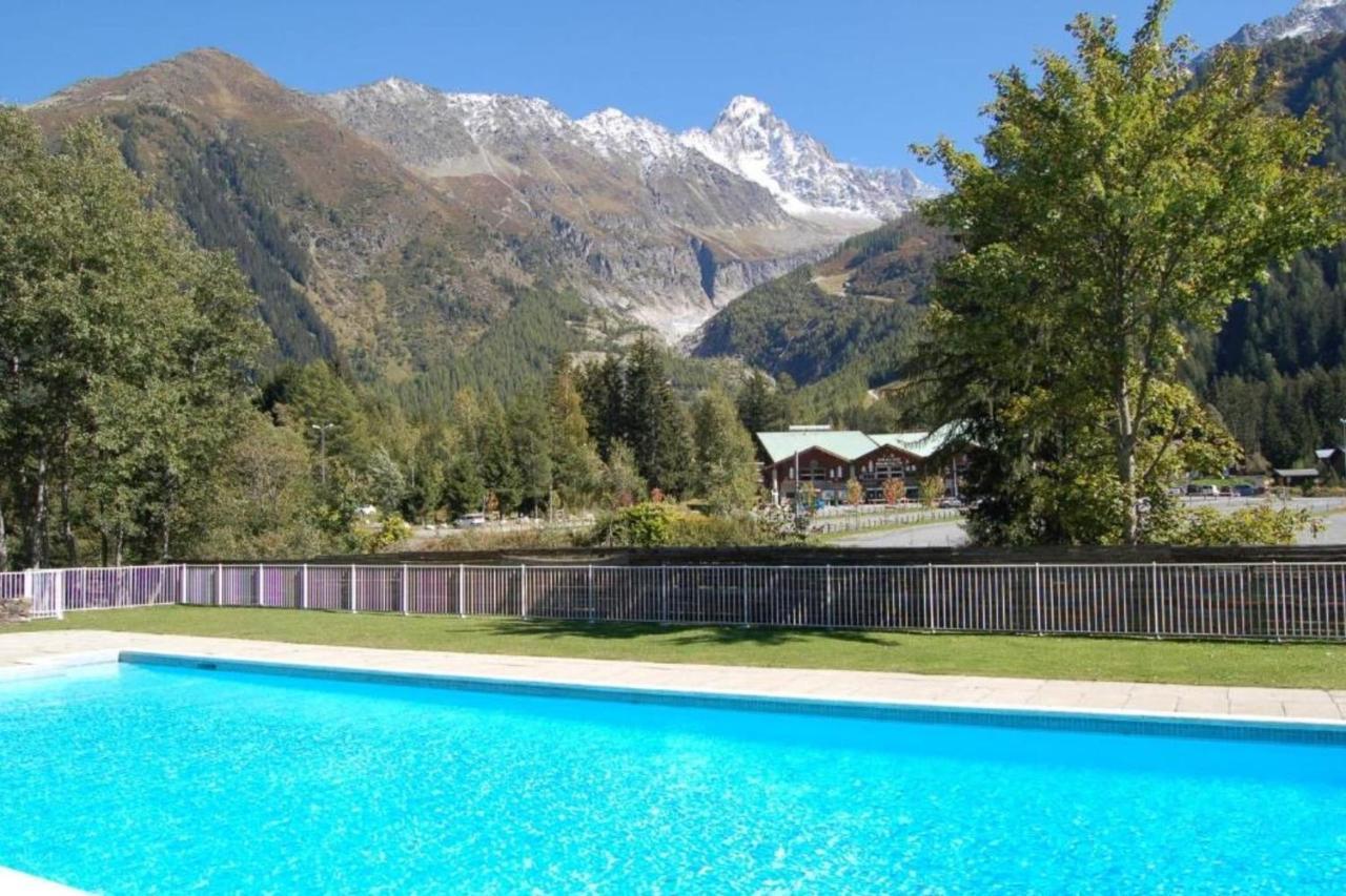 Charming Apt With Swimming Pool In Argentiere Chamonix ภายนอก รูปภาพ
