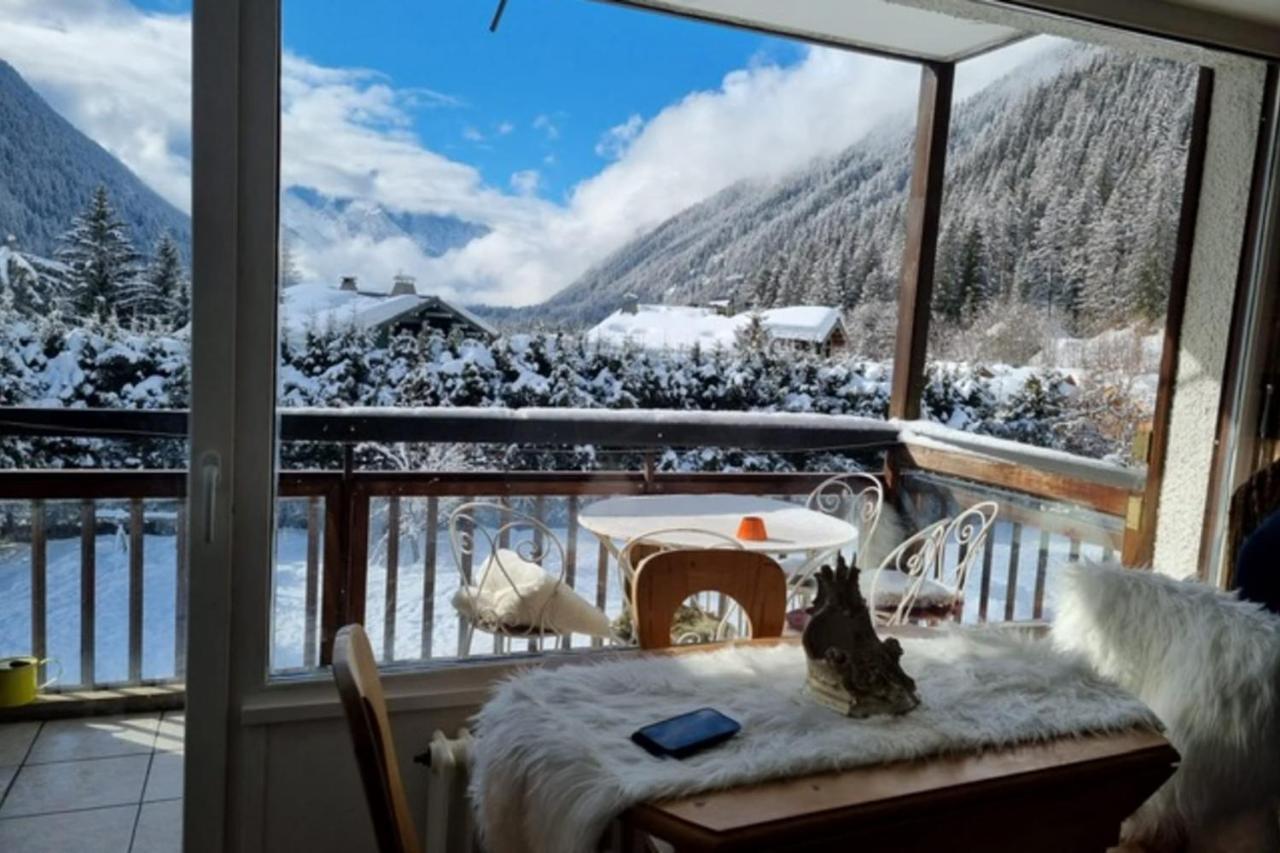 Charming Apt With Swimming Pool In Argentiere Chamonix ภายนอก รูปภาพ