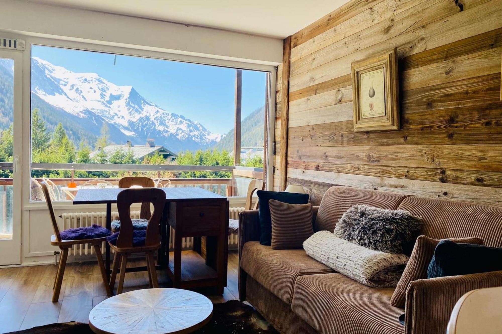 Charming Apt With Swimming Pool In Argentiere Chamonix ภายนอก รูปภาพ